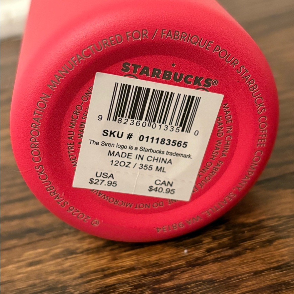 Starbucks Year of The Horse Limited Edition Valentine’s Travel Mug - Picture 5 of 6